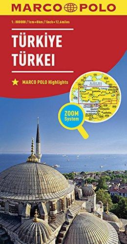 MARCO POLO Länderkarte Türkei 1:800 000 (MARCO POLO Länderkarten)