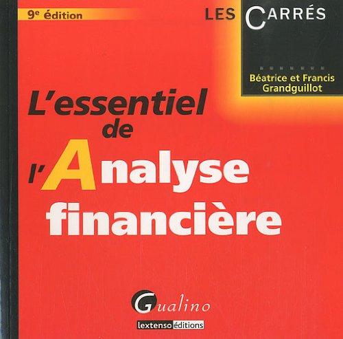 L'essentiel de l'analyse financière