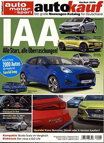 auto motor sport Autokauf 4/2019 "IAA"