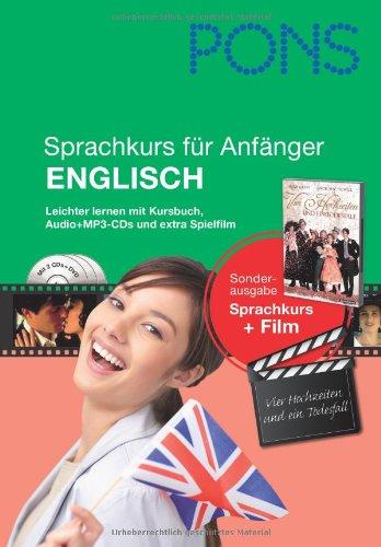 PONS Sprachkurs für Anfänger Englisch: Leichter lernen mit Buch, Film und Audio-CD¿s