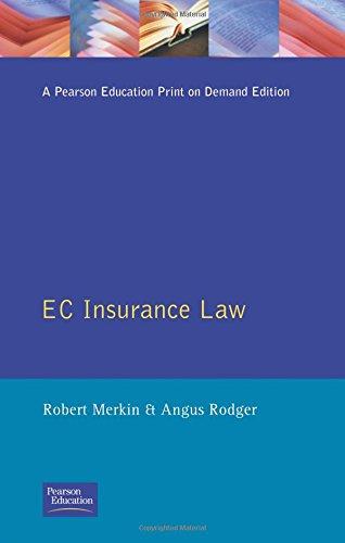 Ec Insurance Law (European Law Series)