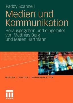 Medien Und Kommunikation (Medien - Kultur - Kommunikation) (German Edition)