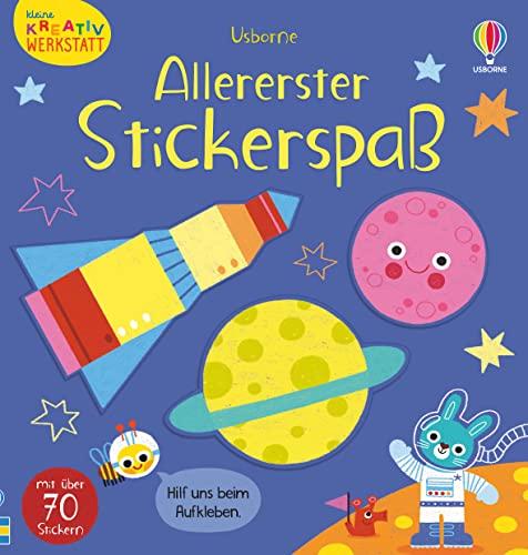 Kleine Kreativ-Werkstatt: Allererster Stickerspaß: mit über 70 Stickern