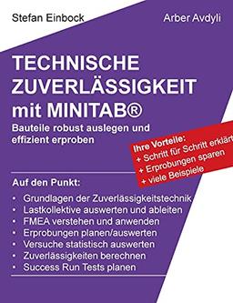 Technische Zuverlässigkeit mit MINITAB®: Bauteile robust auslegen und effizient erproben