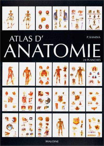 ATLAS D'ANATOMIE. 24 planches