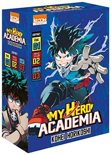 My hero academia : coffret vol. 1, 2, 3