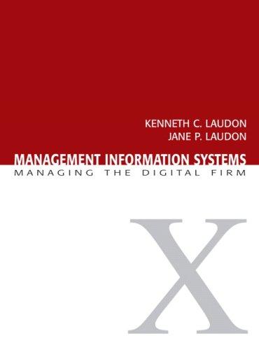 Management Information Systems: Managing the Digital Firm