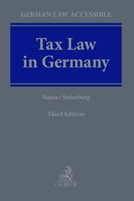 Tax Law in Germany (German Law Accessible)