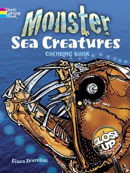 Monster Sea Creatures Coloring Book (Dover Coloring Books)