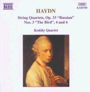 Haydn Streichquartette Op. 33 3, 4 und 6 KO