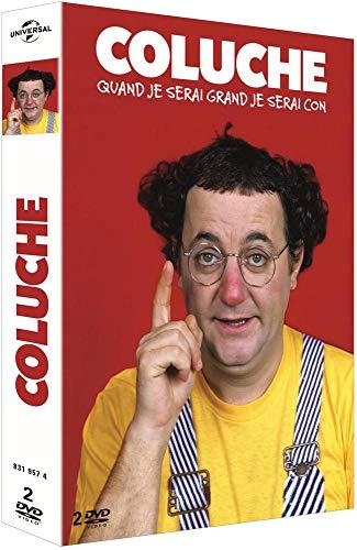 Coffret coluche : quand je serai grand je serai con [FR Import]