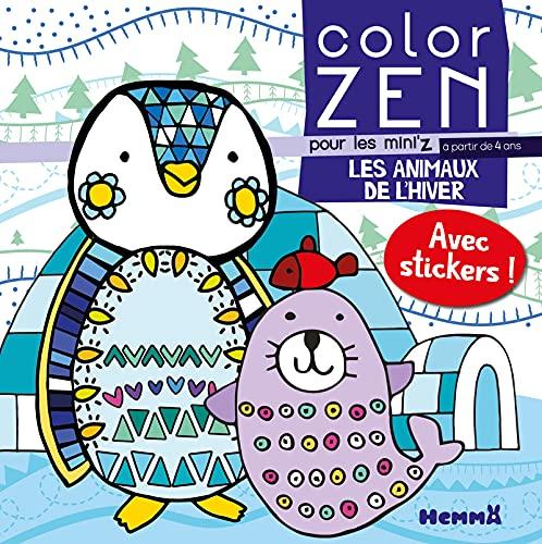 Les animaux de l'hiver : avec stickers !