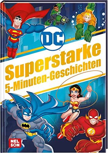 DC Superhelden: Superstarke 5-Minuten-Geschichten: mit Batman, Superman, Wonder Woman und weiteren DC Superhelden der Justice League | (ab 4 Jahren) (DC Universum)