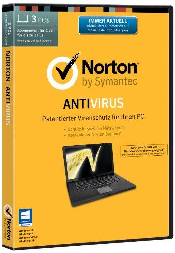 Norton Antivirus 2014 - 3 PCs (DVD-Box)