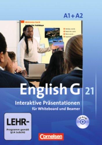 English G 21 - Digital Teaching Aids - Interaktive Präsentationen für Whiteboard und Beamer - Ausgabe A: Band 1/2: 5./6. Schuljahr - CD-ROM