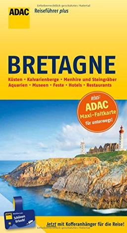 ADAC Reiseführer plus Bretagne: mit Maxi-Faltkarte zum Herausnehmen