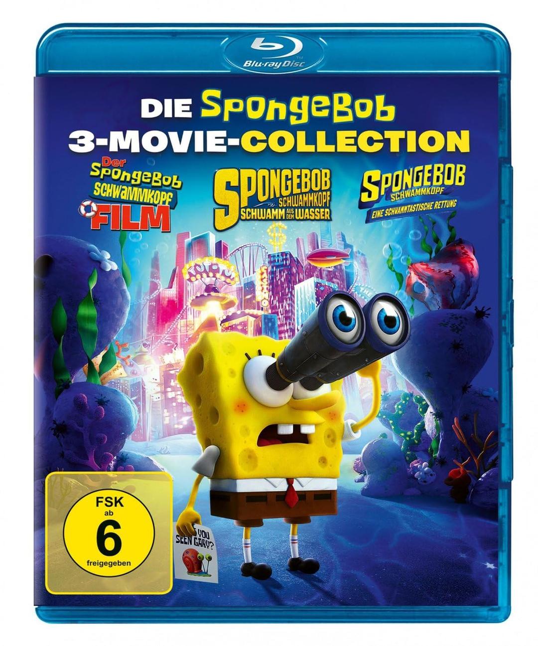 Spongebob Schwammkopf 3-Movie Collection [3 Blu-rays]