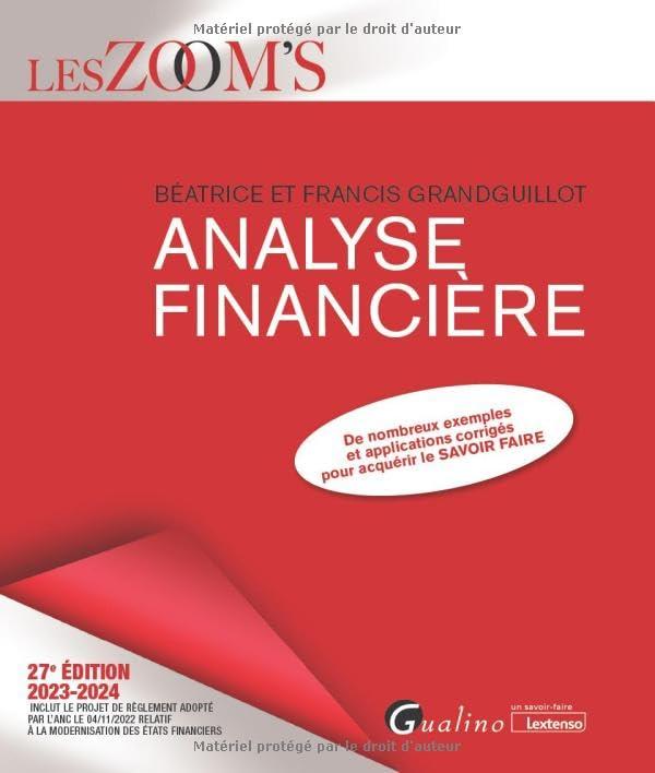 Analyse financière : 2023-2024