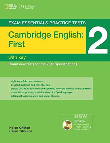 Cambridge English: First (FCE), mit 1 DVD-Rom: Exam Essentials Practice Tests 2 (Helbling Languages)