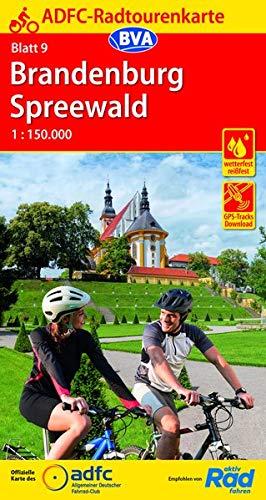 ADFC-Radtourenkarte 9 Brandenburg Spreewald 1:150.000, reiß- und wetterfest, GPS-Tracks Download (ADFC-Radtourenkarte 1:150000)