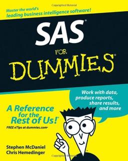 SAS For Dummies (For Dummies (Computers))