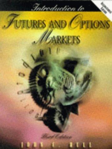 Introduction to Futures and Options Markets (Prentice Hall international editions)