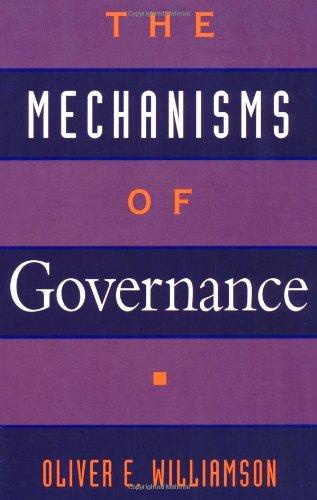 The Mechanisms of Governance