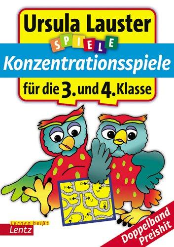 Konzentrationsspiele für die 3. + 4. Klasse