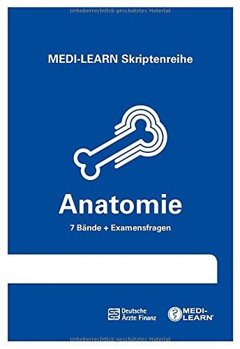 MEDI-LEARN Skriptenreihe: Anatomie im Paket - In 30 Tagen durchs schriftliche und mündliche Physikum