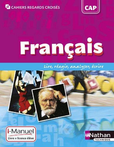 Français CAP : i-manuel, livre + licence élève