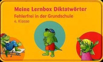 Die kleinen Lerndrachen, Meine Lernbox Diktatwörter. Fehlerfrei in der Grundschule. 4. Klasse