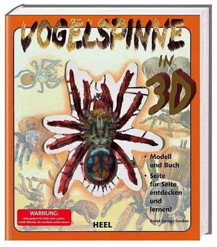 Vogelspinne in 3D: Modell und Buch. Seite für Seite entdecken und lernen