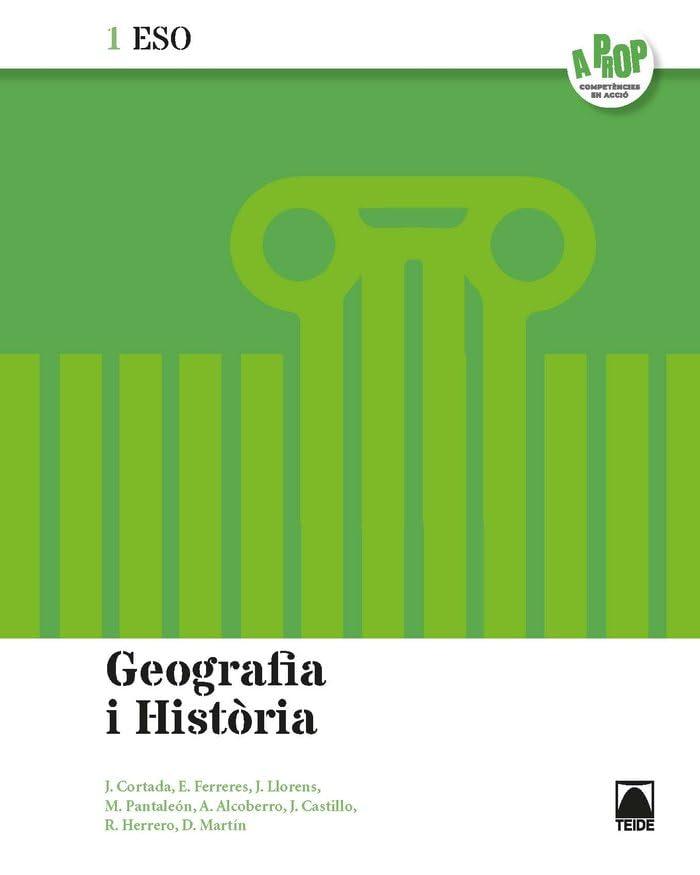 Geografia i Història 1 ESO. A prop (Ed. 2019)