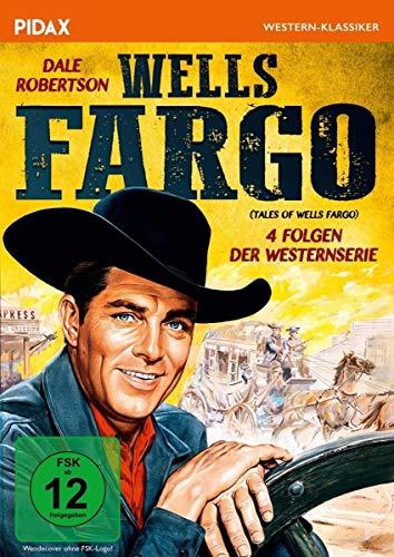 Wells Fargo / 4 spannende Folgen der legendären Westernserie mit Dale Robertson (Pidax Western-Klassiker)