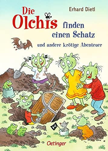 Die Olchis finden einen Schatz und andere krötige Abenteuer: Acht Geschichten aus dem lustigen Familienleben der Olchis in perfekter Vorleselänge für Kinder ab 6 Jahren