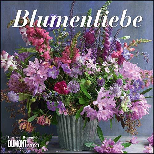 Blumenliebe 2021 – Broschürenkalender – Mit Gedichten – Format 30 x 30 cm