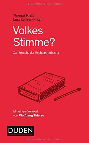 Volkes Stimme?: Zur Sprache des Rechtspopulismus