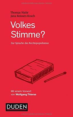 Volkes Stimme?: Zur Sprache des Rechtspopulismus