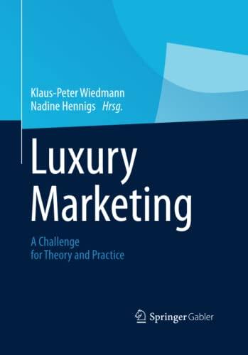 Luxury Marketing: A Challenge for Theory and Practice