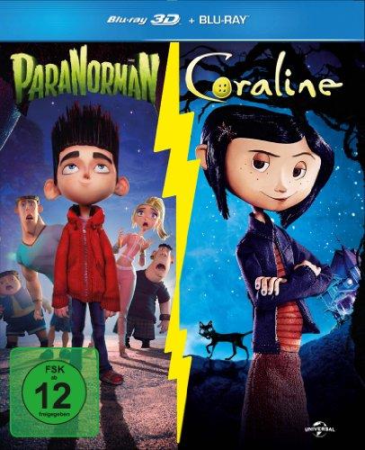 Coraline & Paranorman 3D-Boxset [3D Blu-ray]