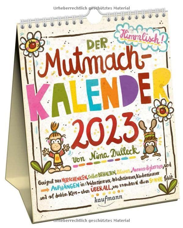 Der Mutmachkalender 2023