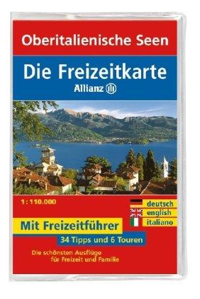 Die Allianz Freizeitkarte Oberitalienische Seen 1:110 000