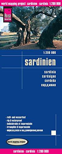 Reise Know-How Landkarte Sardinien (1:200.000): world mapping project