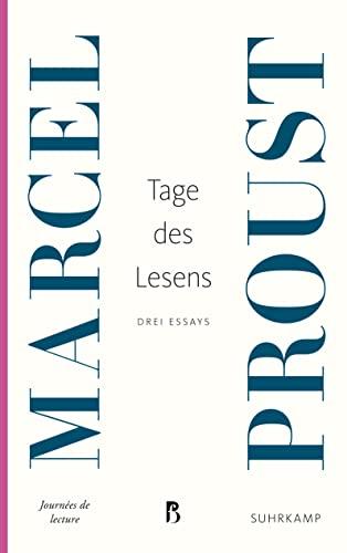 Tage des Lesens: Drei Essays (Französische Bibliothek)