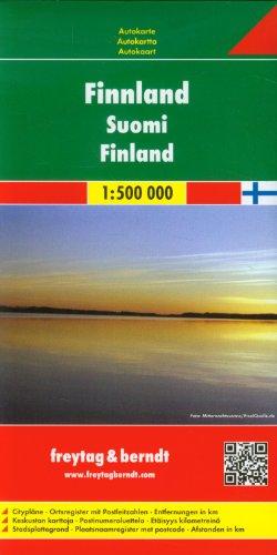 Freytag Berndt Autokarten, Finnland - Maßstab 1:500 000