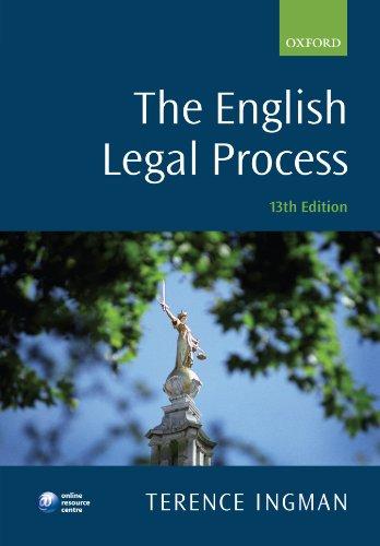 The English Legal Process