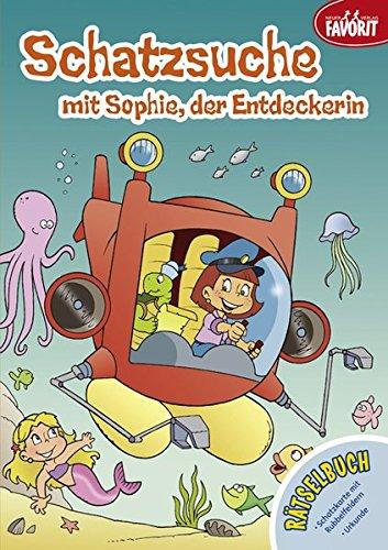 Schatzsuche mit Sophie, der Entdeckerin: Mit Schiebepuzzle