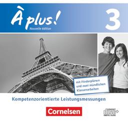 À plus !|NULL|Französisch als 1. und 2. Fremdsprache - Ausgabe 2012|Band 3|Vorschläge zur Leistungsmessung|NULL|CD-Extra|CD-ROM und CD auf einem Datenträger