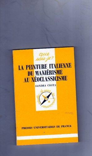 La peinture italienne, du maniérisme au néoclassicisme