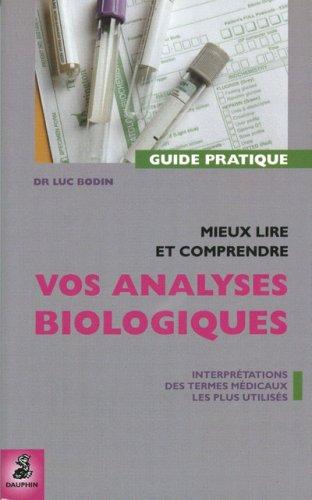 Mieux lire et comprendre vos analyses biologiques : termes médicaux les plus utilisés et leurs interprétations